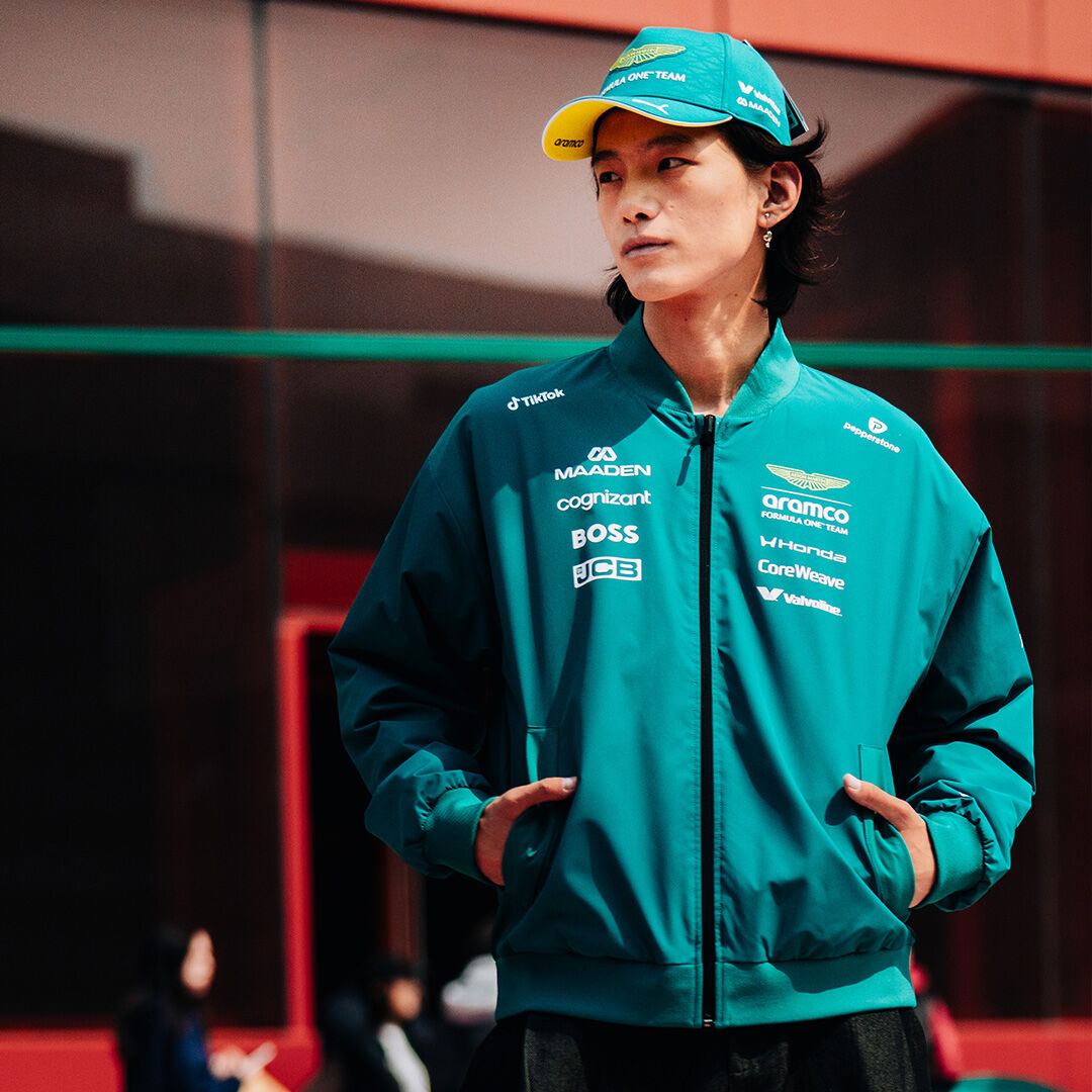 Shop | Kimoa Alonso Hoodie multicolor | Aston Martin F1 Team