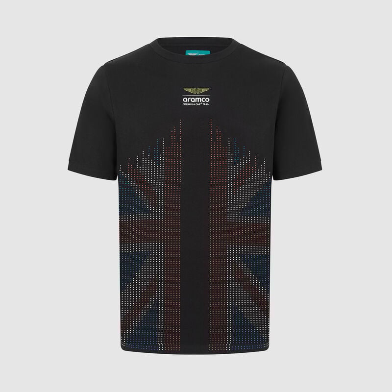 AMF1 FW SE SILVERSTONE GRAPHIC TEE - black