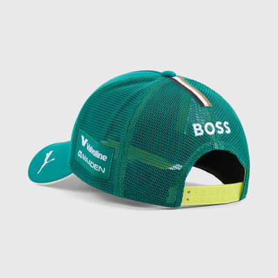 Casquette Aston Martin F1 Lance Stroll 2024 Pour Enfant - Vert - Taille Unique