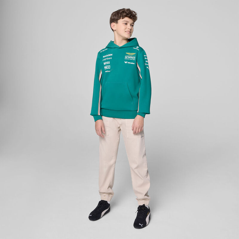 AMF1 RP KIDS TEAM HOODY - green