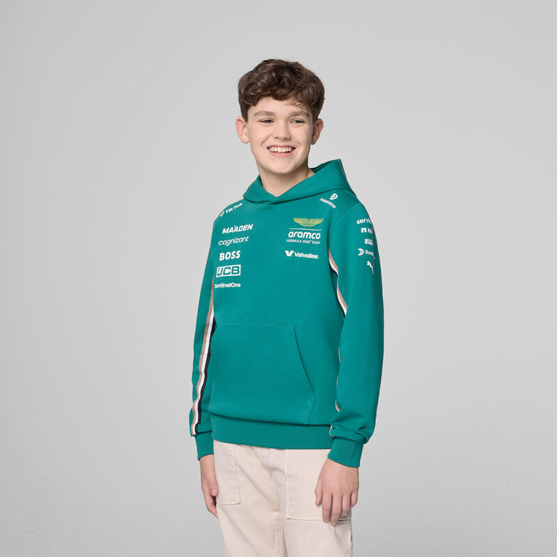 AMF1 RP KIDS TEAM HOODY - green
