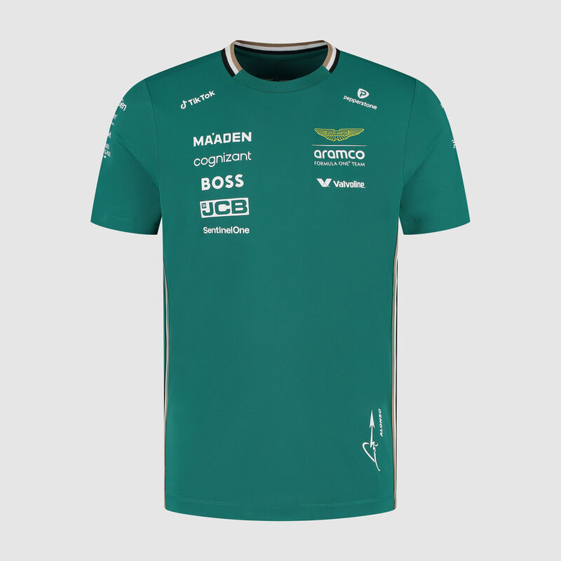 AMF1 RP ALONSO TEAM TEE - green