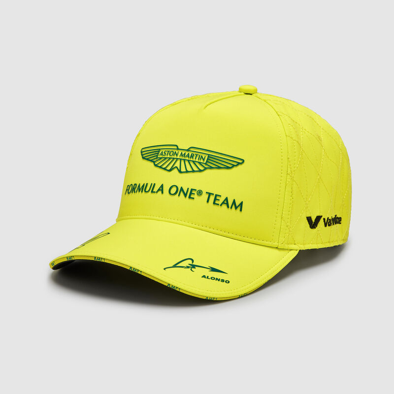 Shop | 2024 Fernando Alonso Driver Cap lime | Aston Martin F1 Team