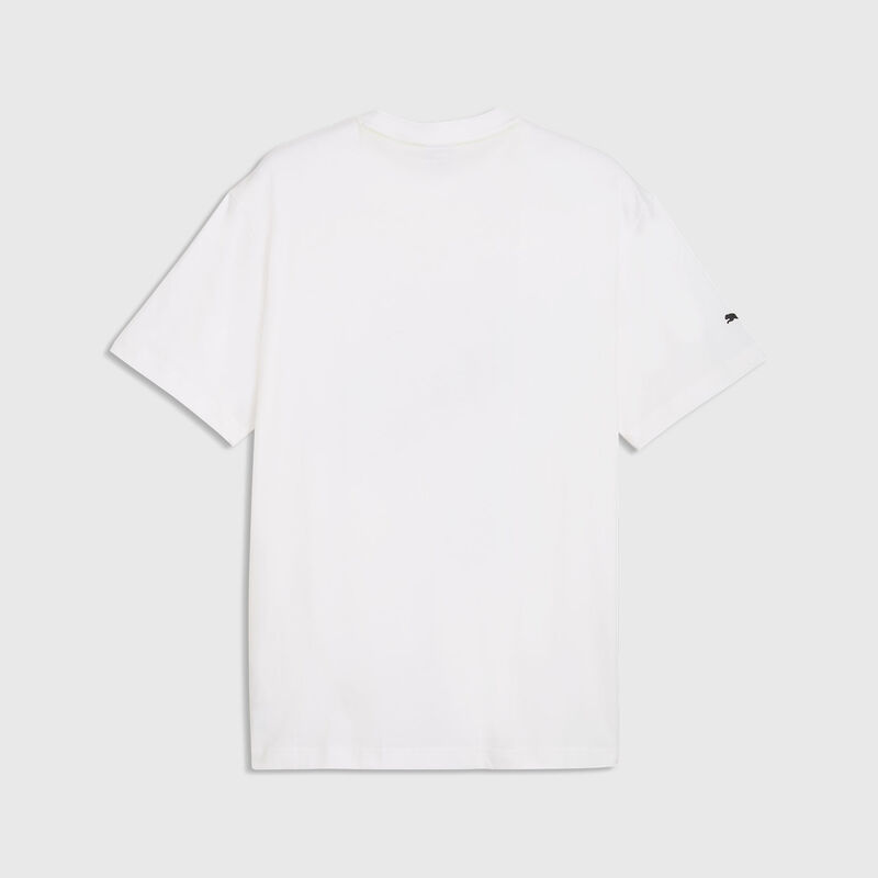 AMF1 LS Graphic Tee 1 - PUMA WHITE
