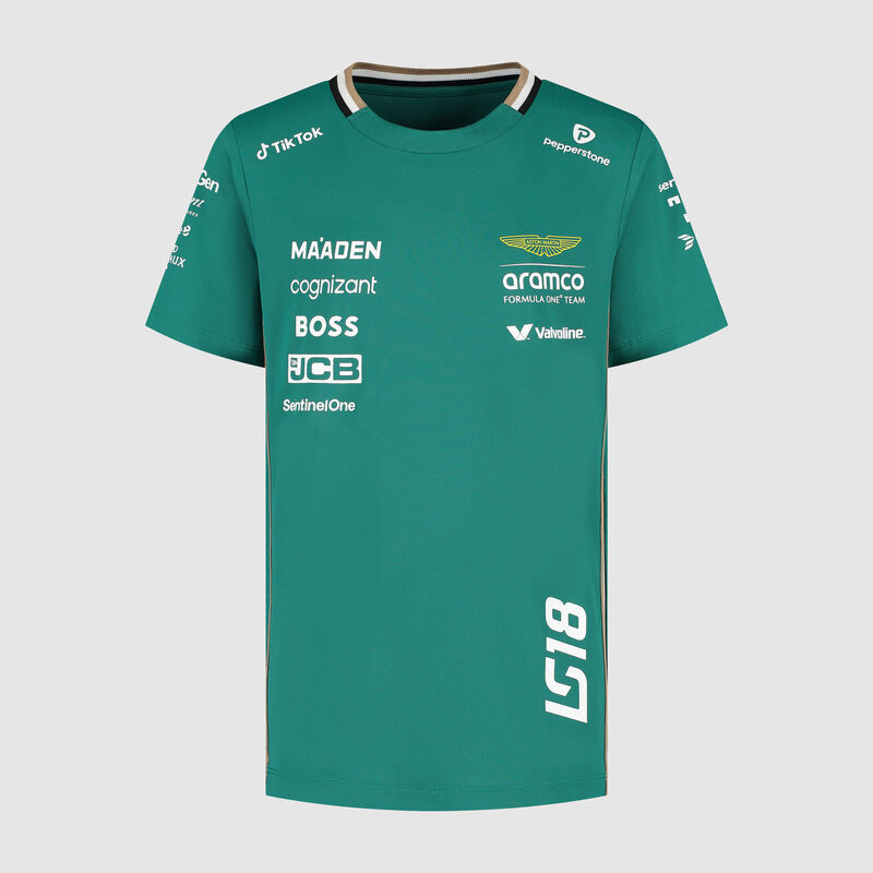 AMF1 RP KIDS STROLL TEAM TEE - green