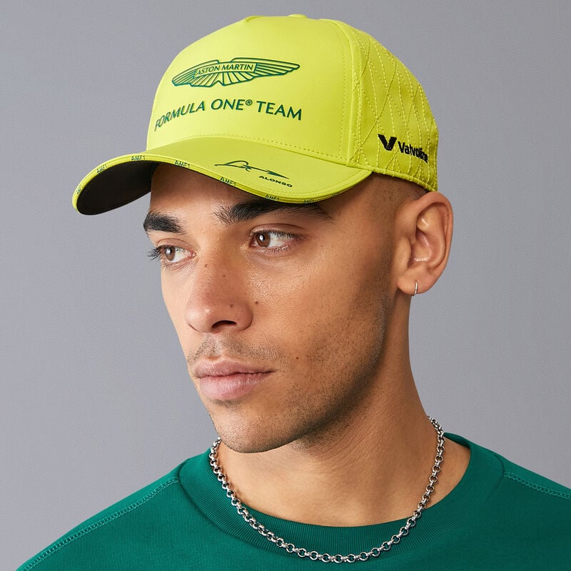 AMF1 RP ALONSO TEAM CAP - lime
