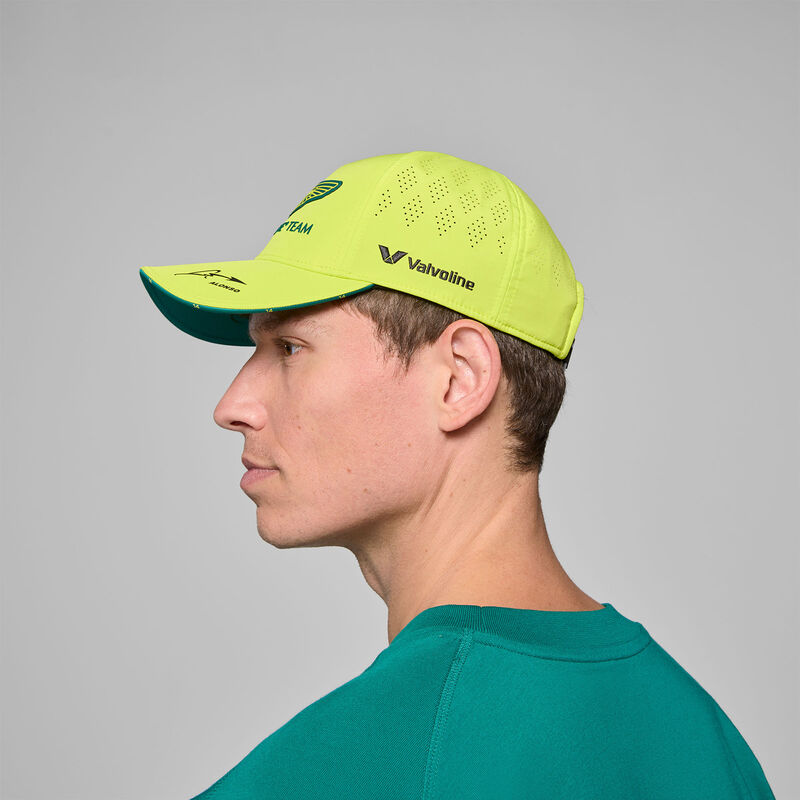 AMF1 RP ALONSO TEAM CAP - lime