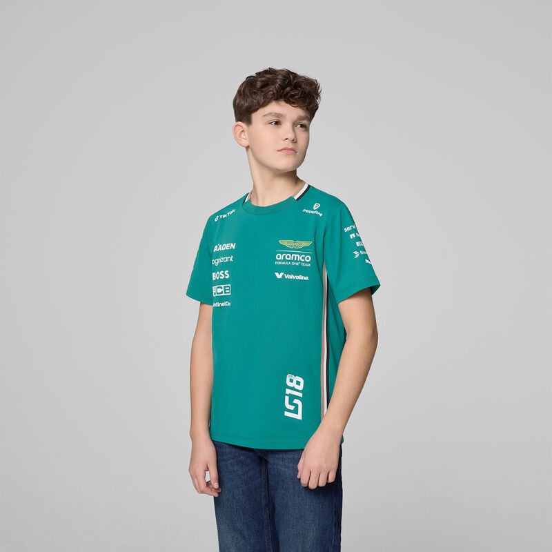 AMF1 RP KIDS STROLL TEAM TEE - green