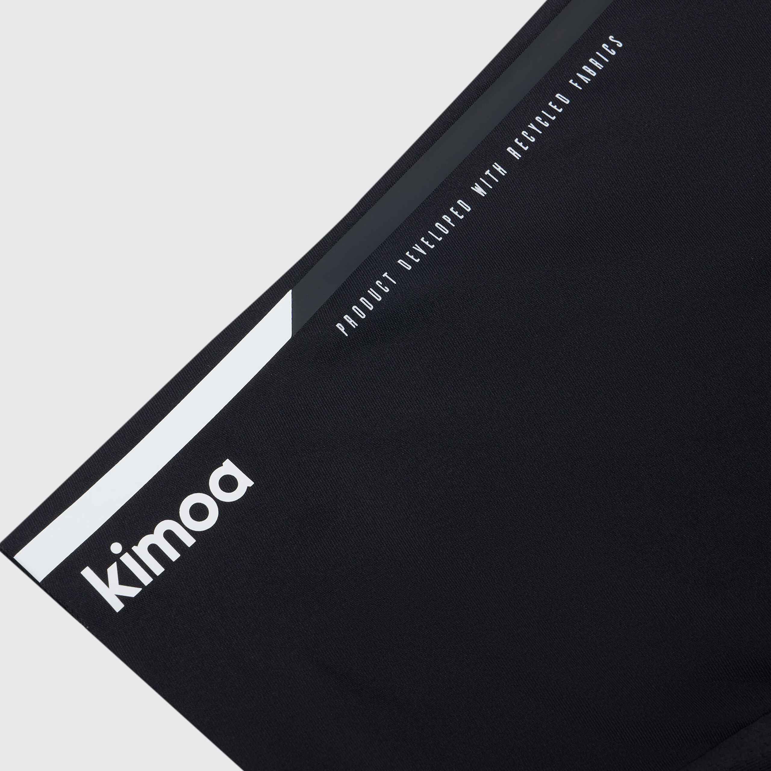 Kimoa T-Shirt Unisex Eco Streaky Granata – Maglia In Tessuto Riciclato Con Logo Puff Print