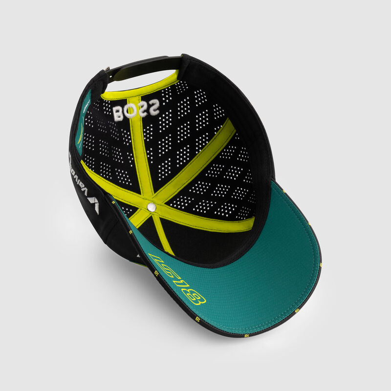 AMF1 RP STROLL TEAM CAP - black