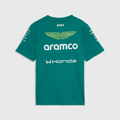 T-Shirt Officiel Aston Martin F1 2023 – Fernando Alonso – 100% Polyester Recyclé – Collection BOSS T-Shirt Officiel Aston Martin F1 2023 – Fernando Alonso – 100% Polyester Recyclé – Collection BOSS
