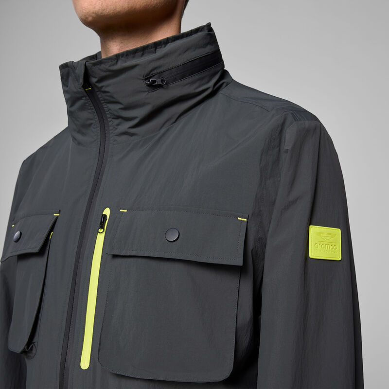 AMF1 FW 6 POCKET JACKET - black