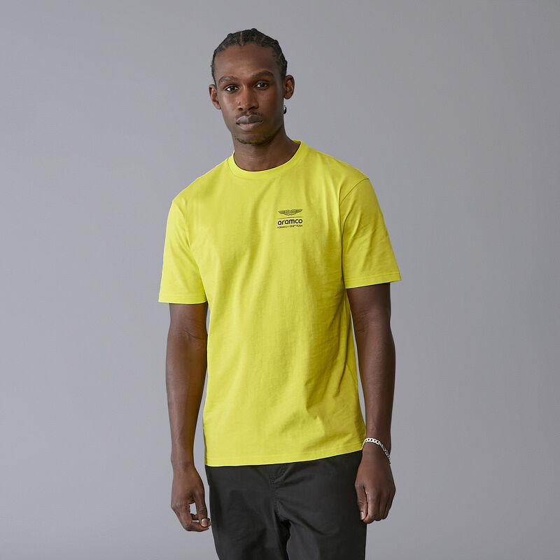 AMF1 FW LIFESTYLE CAR GRAPHIC TEE - lime