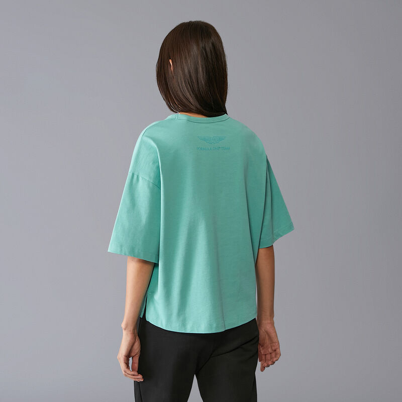 AMF1 FW LIFESTYLE WOMENS TEE - green