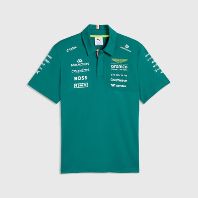 Aston Martin Cognizant F1 2023 Men's Fernando Alonso Team T-Shirt- Green