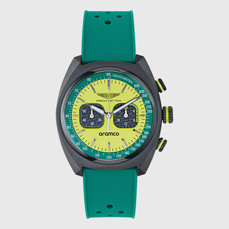 AMF1 DWF SILICONE STRAP WATCH - Podium Green