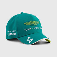 Casquette Aston Martin F1 2024 - Noir - Adulte Unisexe - Officielle - Neuf