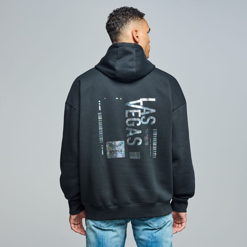 AMF1 FW SE VEGAS OVERSIZED HOODIE - black