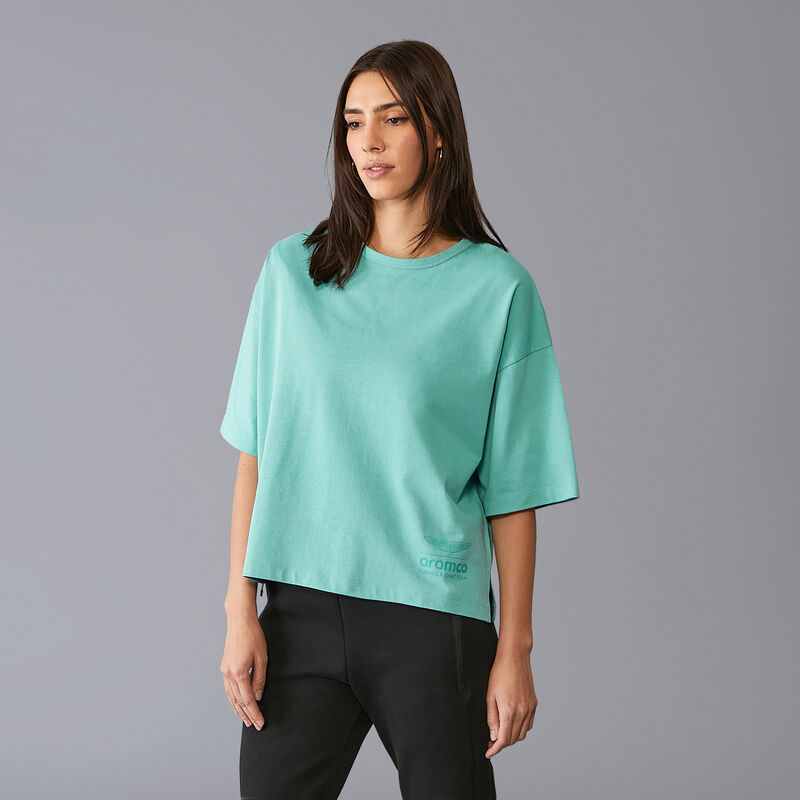 AMF1 FW LIFESTYLE WOMENS TEE - green