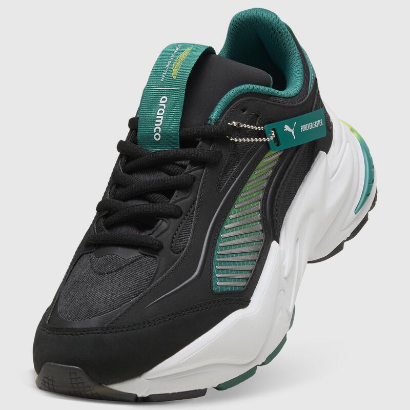AMF1 LS RS Surge - PUMA Black-Green Lux