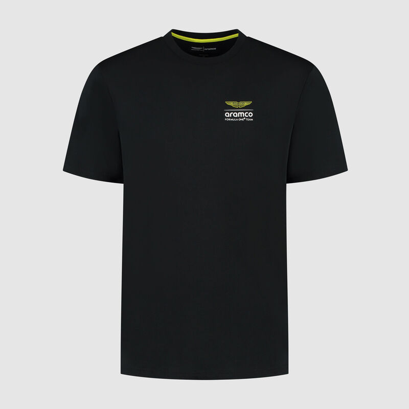 AMF1 FW MENS GRID GRAPHIC TEE - black