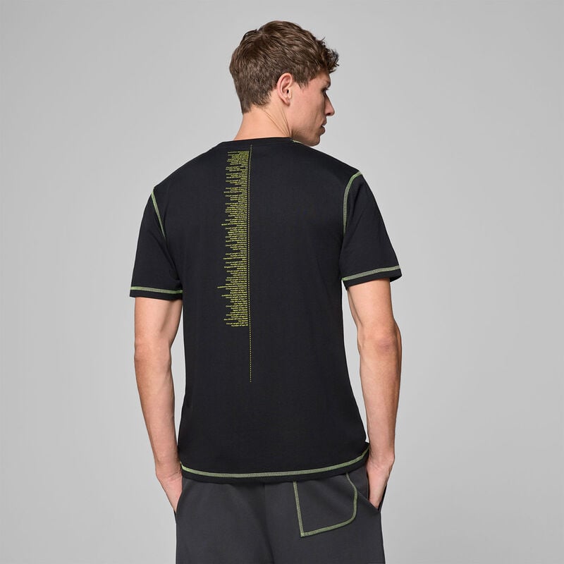 AMF1 FW MENS DATA GRAPHIC TEE - black