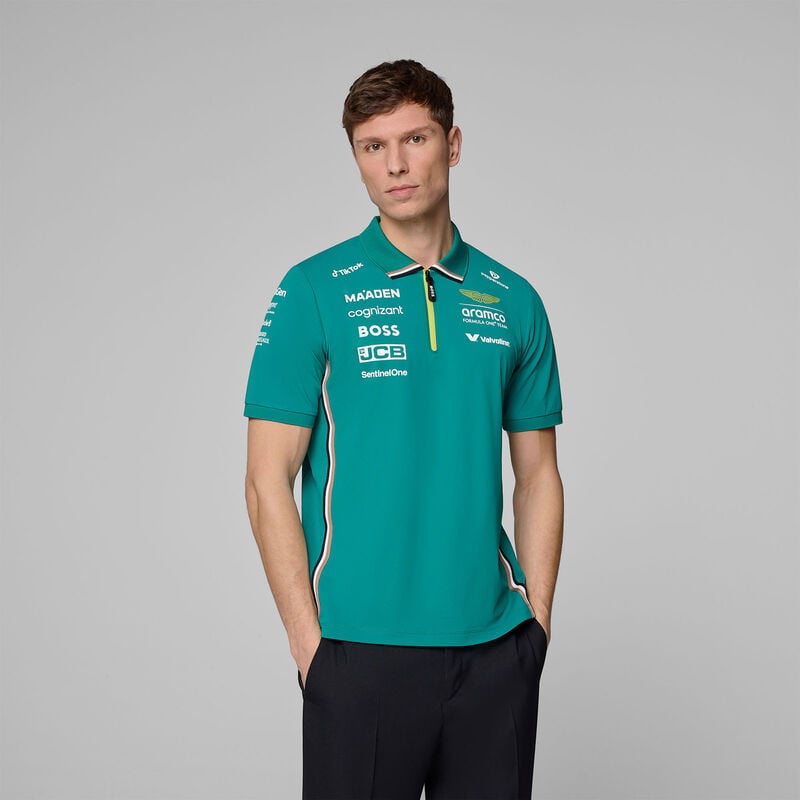 AMF1 RP MENS TEAM POLO - green
