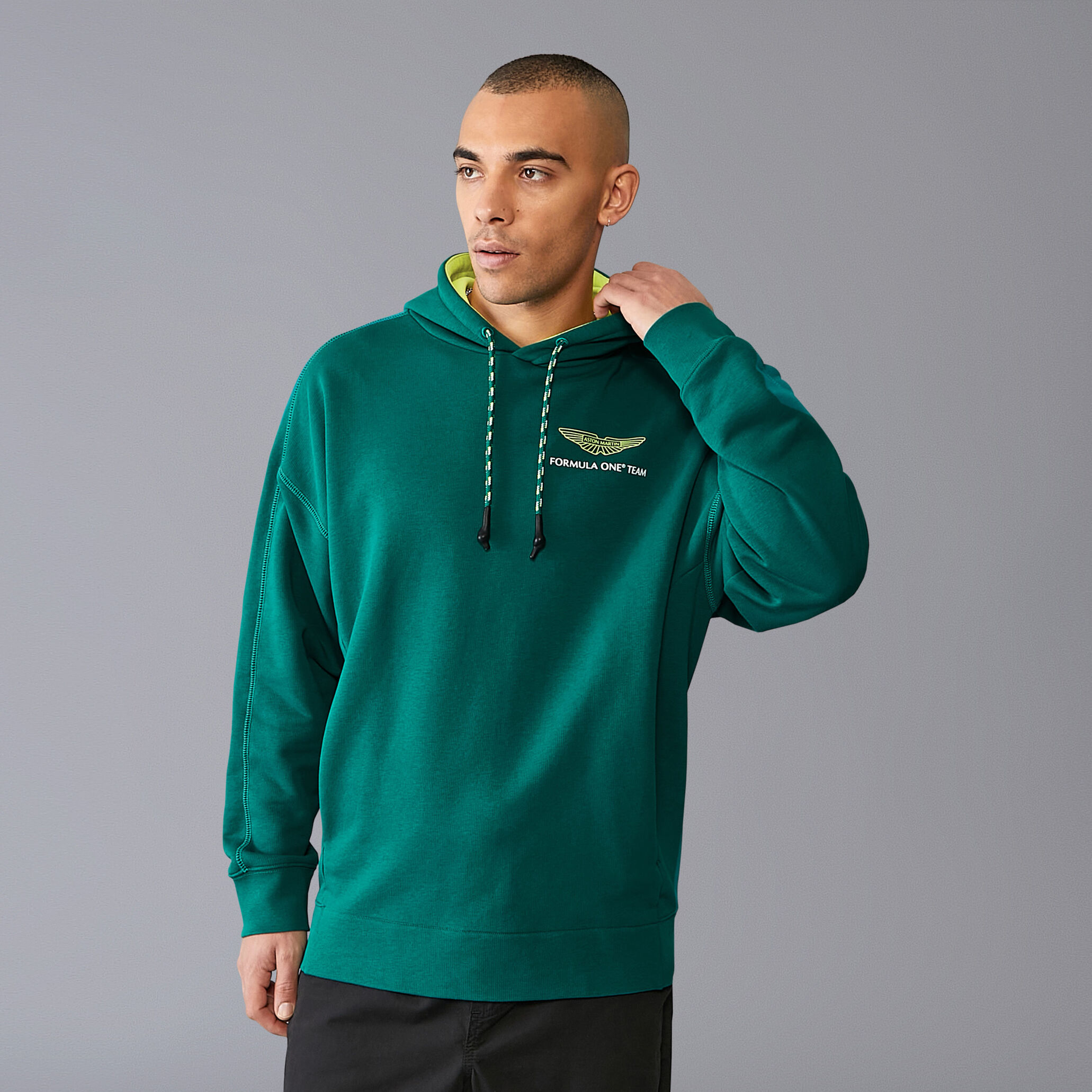 Aston Martin F1 Sweat à capuche pilote officiel Aston Martin Cognizant F1 - Vert Aston Martin F1 Sweat à capuche pilote officiel Aston Martin Cognizant F1 - Vert