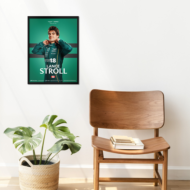 AMF1 LS 2025 DRIVER POSTER - Green