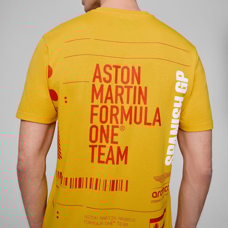 AMF1 FW SE SPANISH GP TEE - yellow