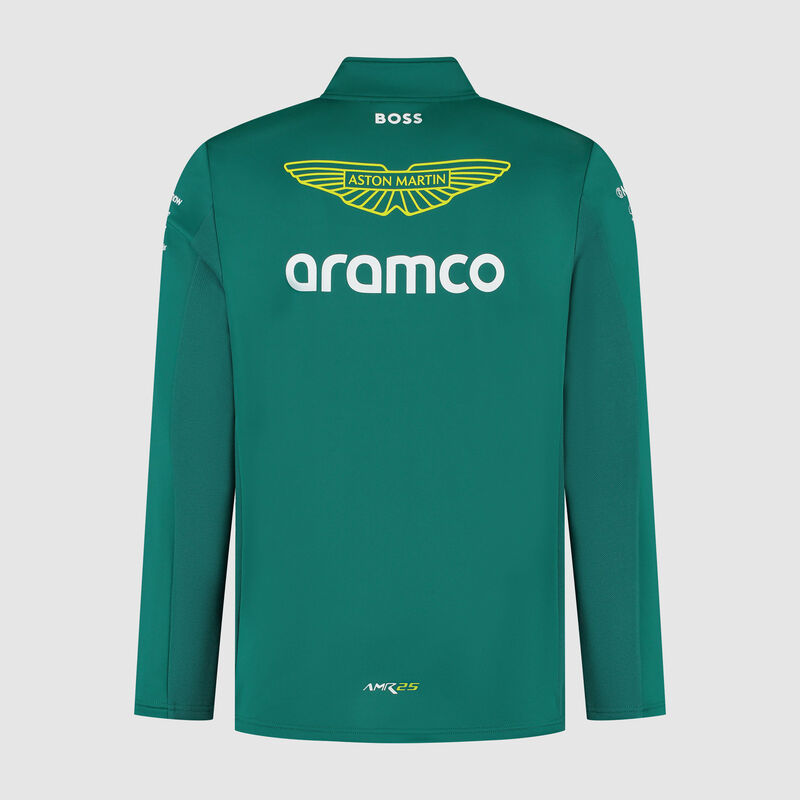 AMF1 RP MENS TEAM 1/4 ZIP - green