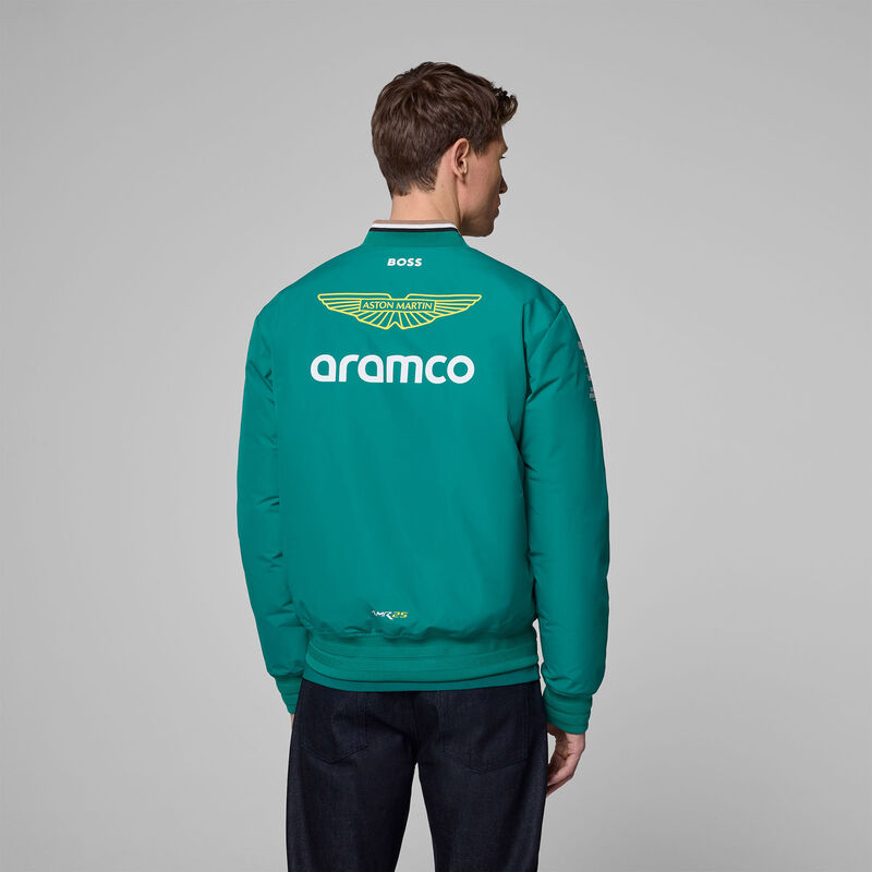 AMF1 RP TEAM BOMBER JACKET - green
