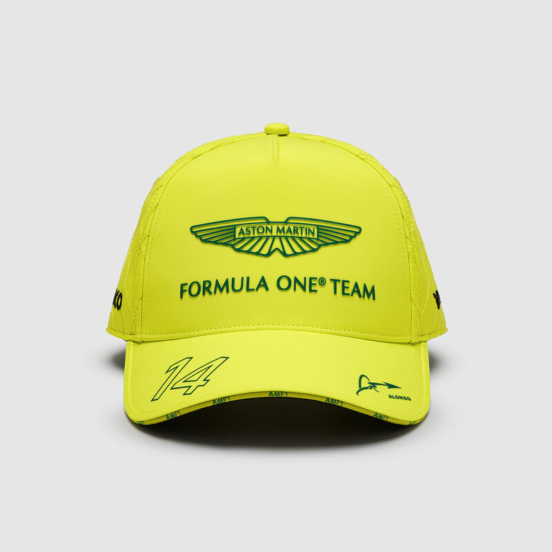 Shop | 2024 Fernando Alonso Driver Cap lime | Aston Martin F1 Team