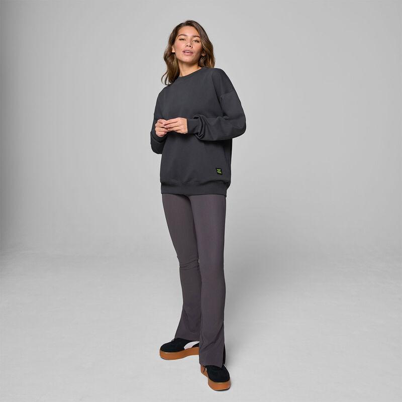 AMF1 FW WOMENS CREW SWEAT - black