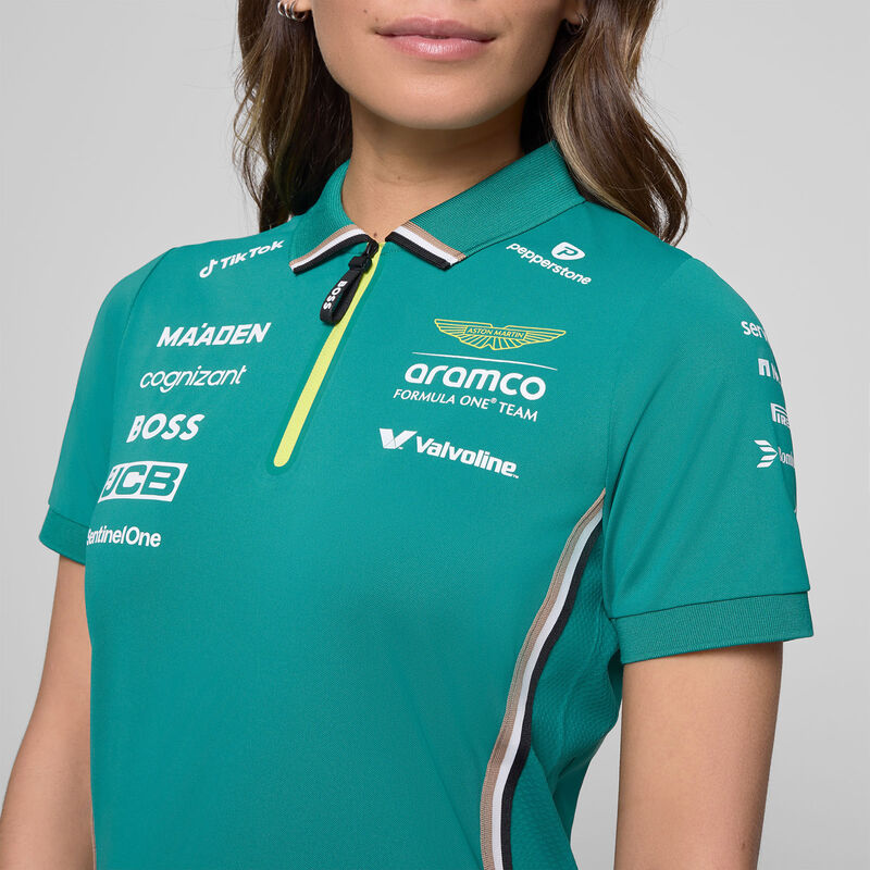 AMF1 RP WOMENS TEAM POLO - green
