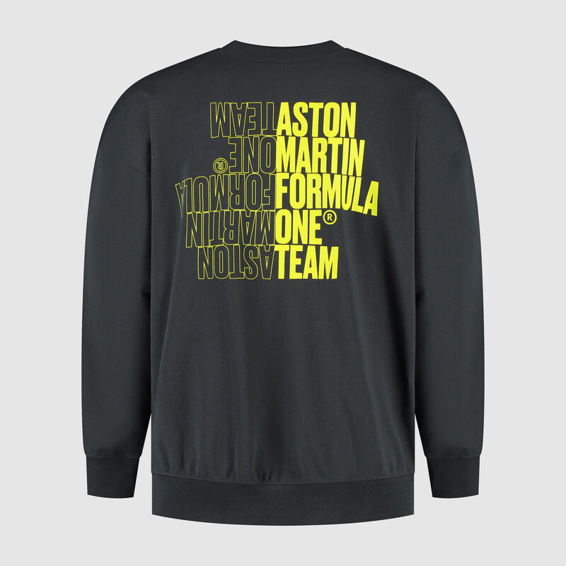 AMF1 FW WOMENS CREW SWEAT - black