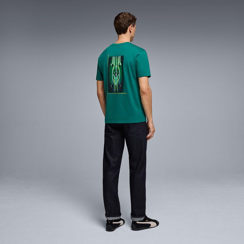AMF1 FW GRAPHIC TEE - AM Green