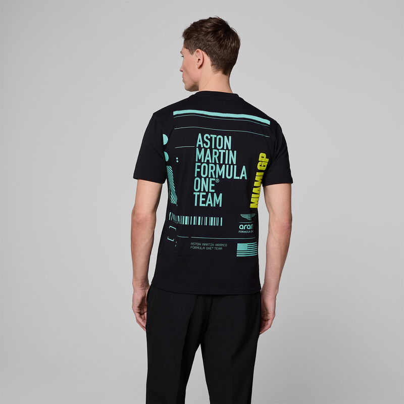 AMF1 FW SE MIAMI TEE - black