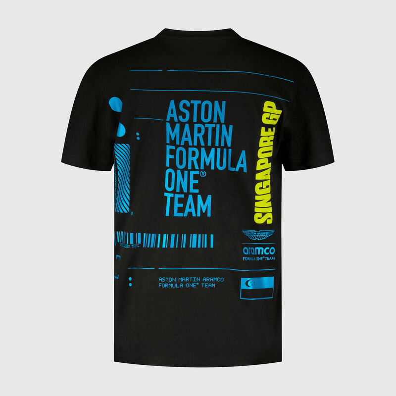 AMF1 FW SE SINGAPORE GP TEE - black