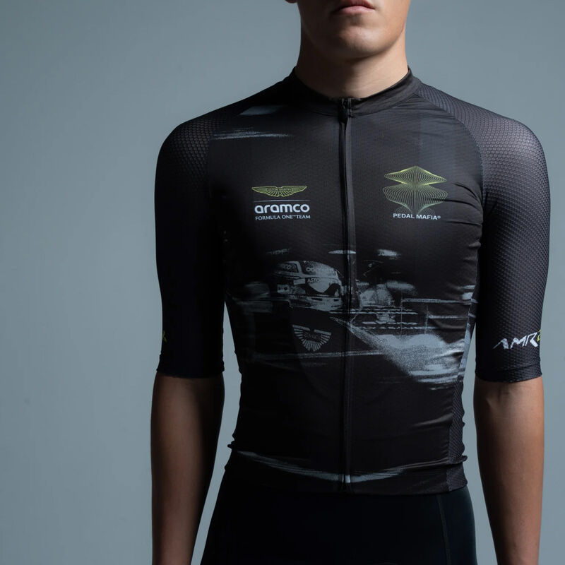 AMF1 MENS CORE CYCLING JERSEY - Charcoal