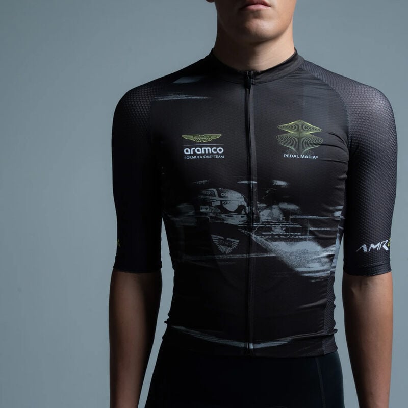 AMF1 MENS CORE CYCLING JERSEY - Charcoal