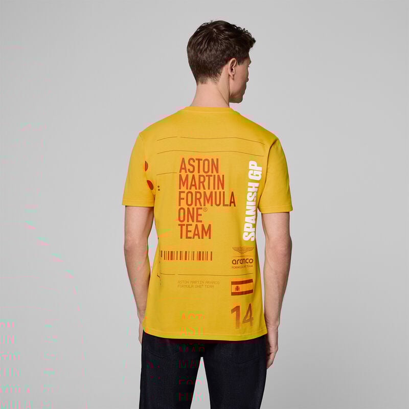 AMF1 FW SE SPANISH GP TEE - yellow