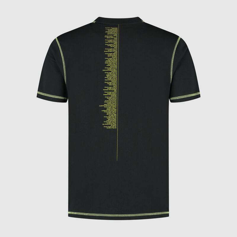 AMF1 FW MENS DATA GRAPHIC TEE - black