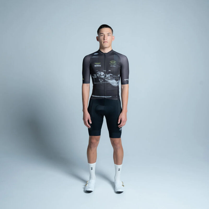 AMF1 MENS CORE CYCLING JERSEY - Charcoal