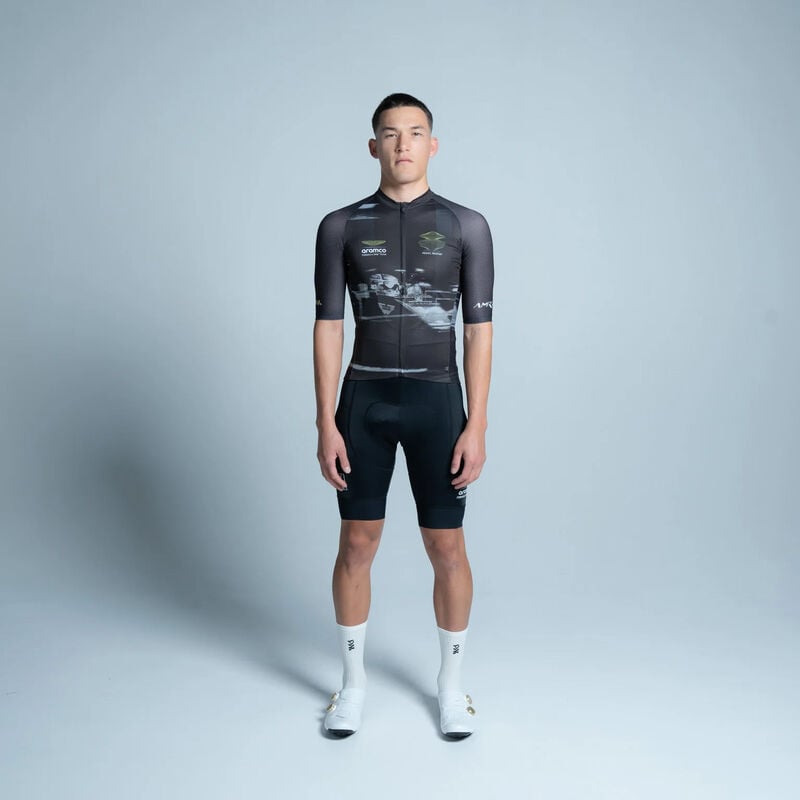 AMF1 MENS CORE CYCLING JERSEY - Charcoal