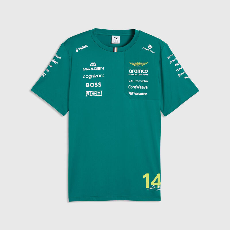AMF1 RP Alonso Tee - green