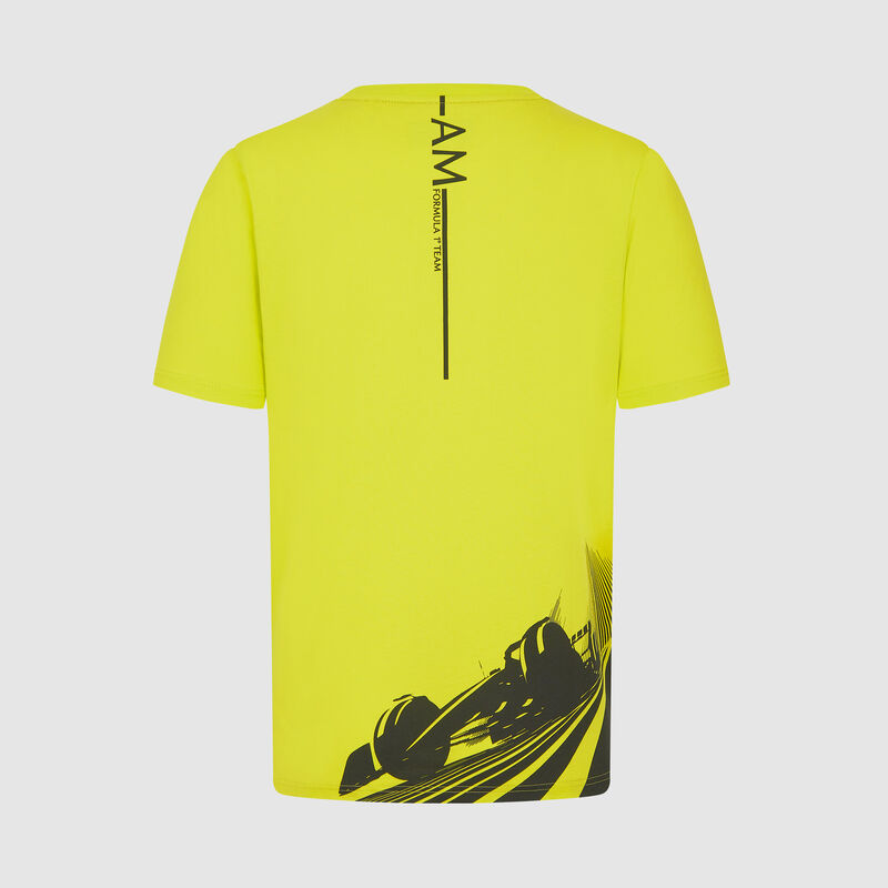 AMF1 FW LIFESTYLE CAR GRAPHIC TEE - lime