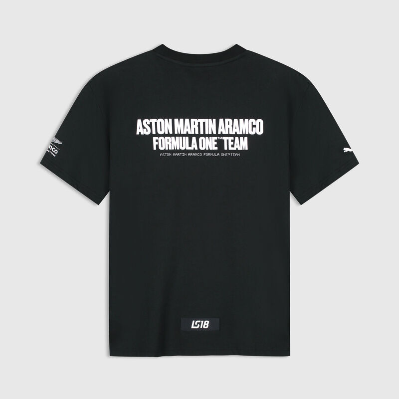 AMF1 FW LS Tee - True Black
