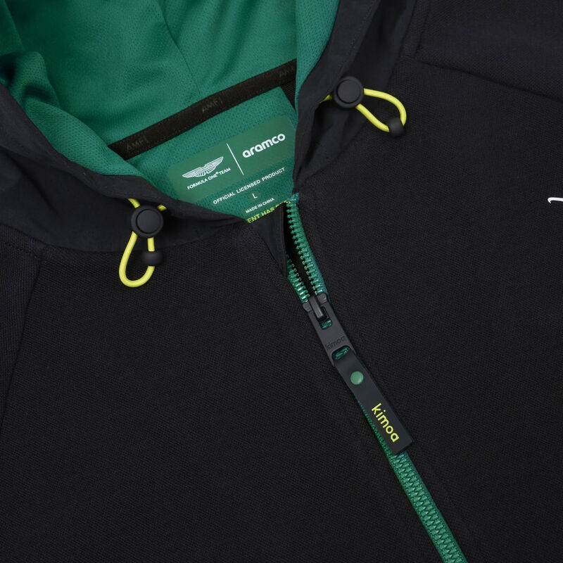 AMF1 FW KIMOA FULL ZIP HOODIE - black