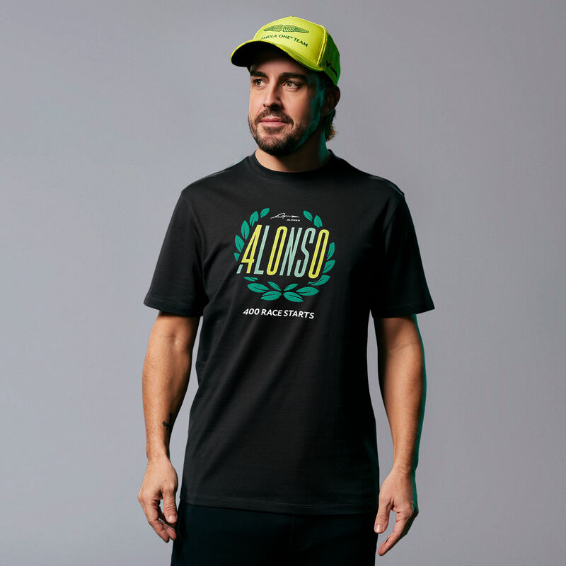 AMF1 FW ALONSO 400 TEE - black